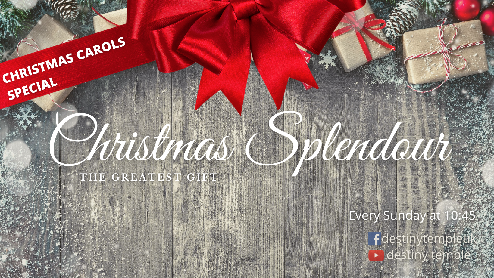 Christmas Splendour – The Greatest Gift