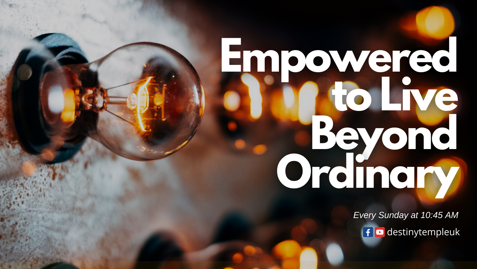 Empowered To Live Beyond Ordinary