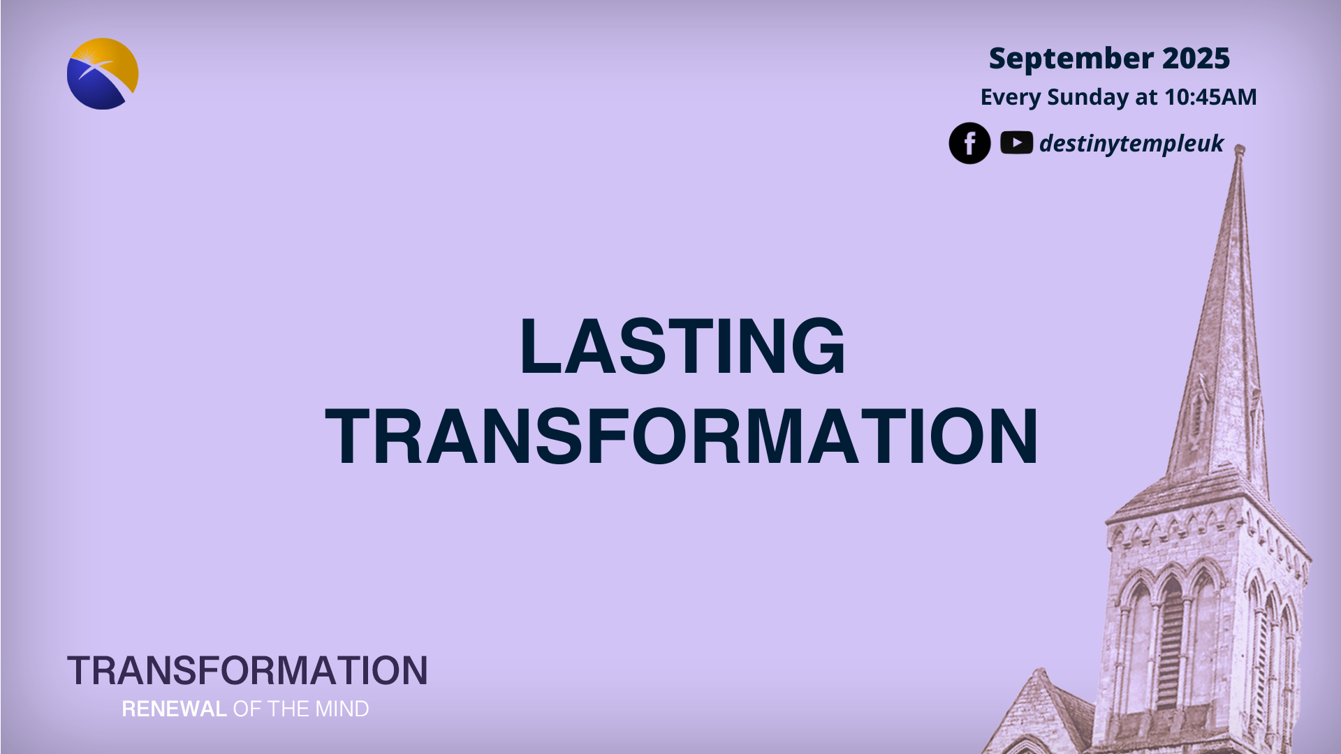 Lasting Transformation
